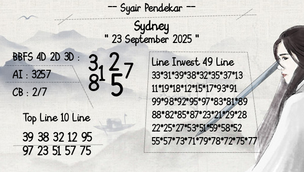 Syair Pendekar - Sydney